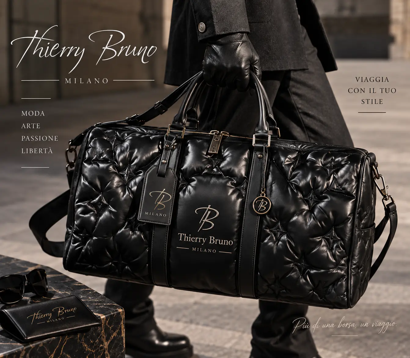 Borsa da viaggio Thierry Bruno Milano